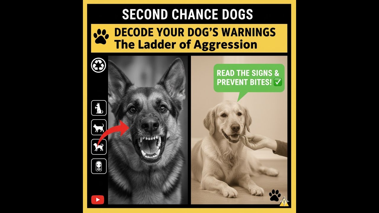 Decode Your Dog’s Warnings – The Ladder of Aggression Explained