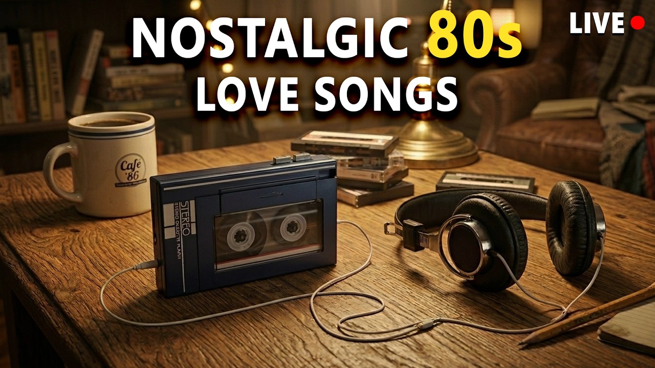 Golden 80s Love Songs Collection ✨ Romantic FM Radio Classics
