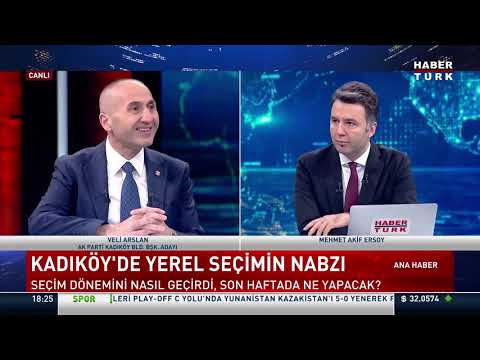 Veli Arslan, Habertürk canlı yayınında Kadıköy vizyonunu anlattı