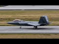F-22 Raptor Aerial Demo Team Arriving for Skyfest Air Show
