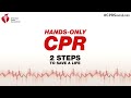 New Hands-Only CPR Instructional Video