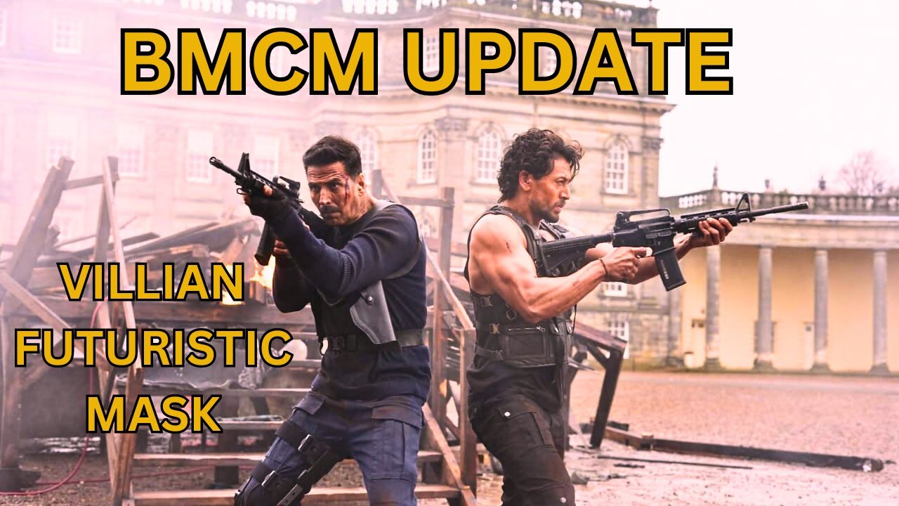 BMCM UPDATE | VILLIAN MASK | 500-600 DRESSES | AKSHAY KUMAR | TIGER SHROFF || AKN