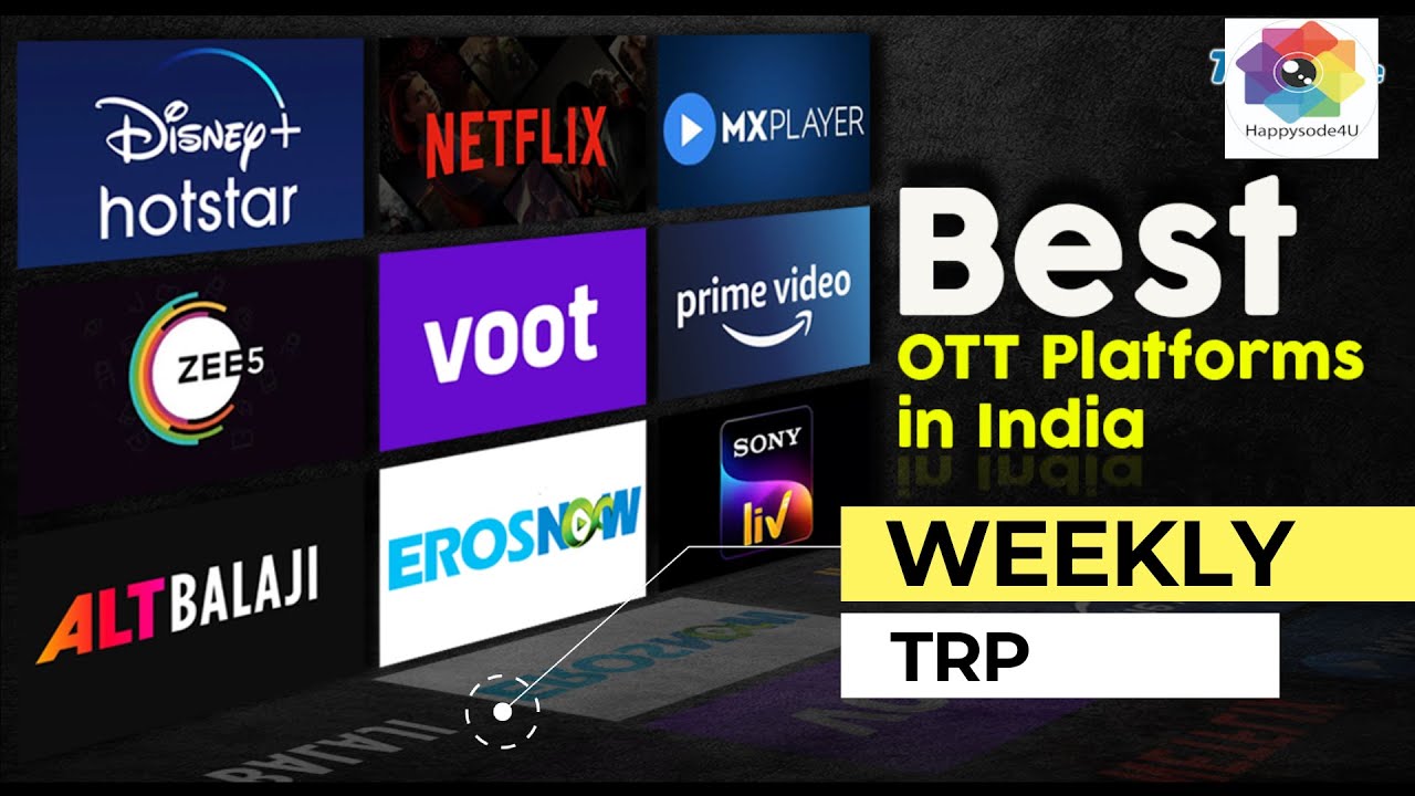 OTT Platforms Top 7 TRP Week 14 2022  Online TRP of Indian OTT Platforms April 2022