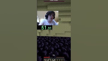 Minecraft 1.17 Speedrun World Record (CRAZY REACTION)