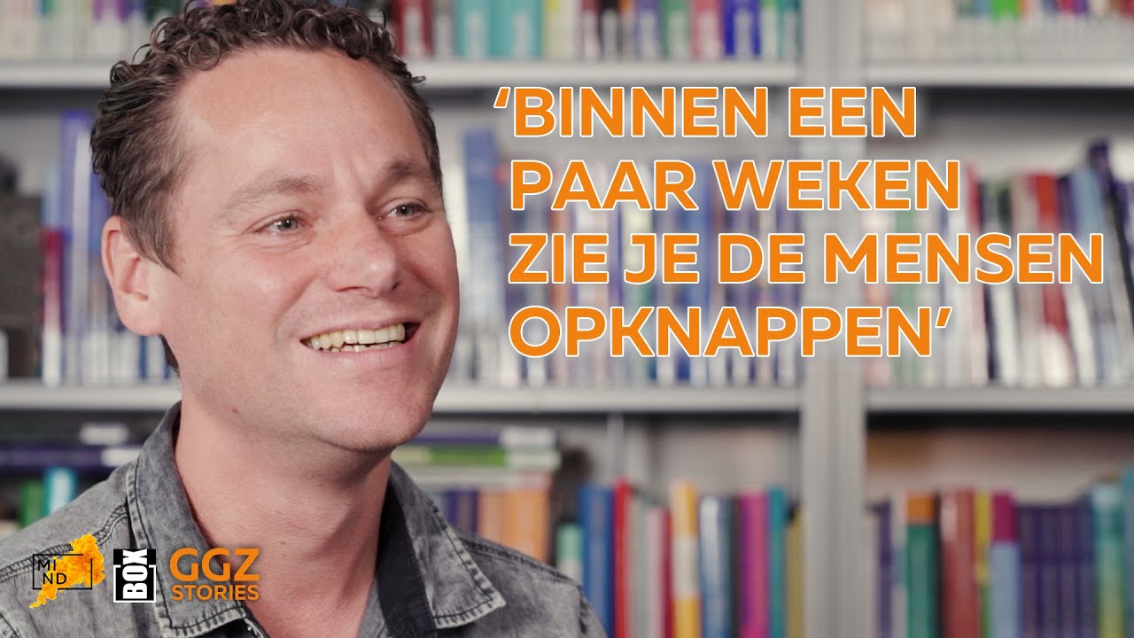 Rob Hurkmans over zijn werk bij verslavingszorgorganisatie Novadic Kentron || GGZ Stories