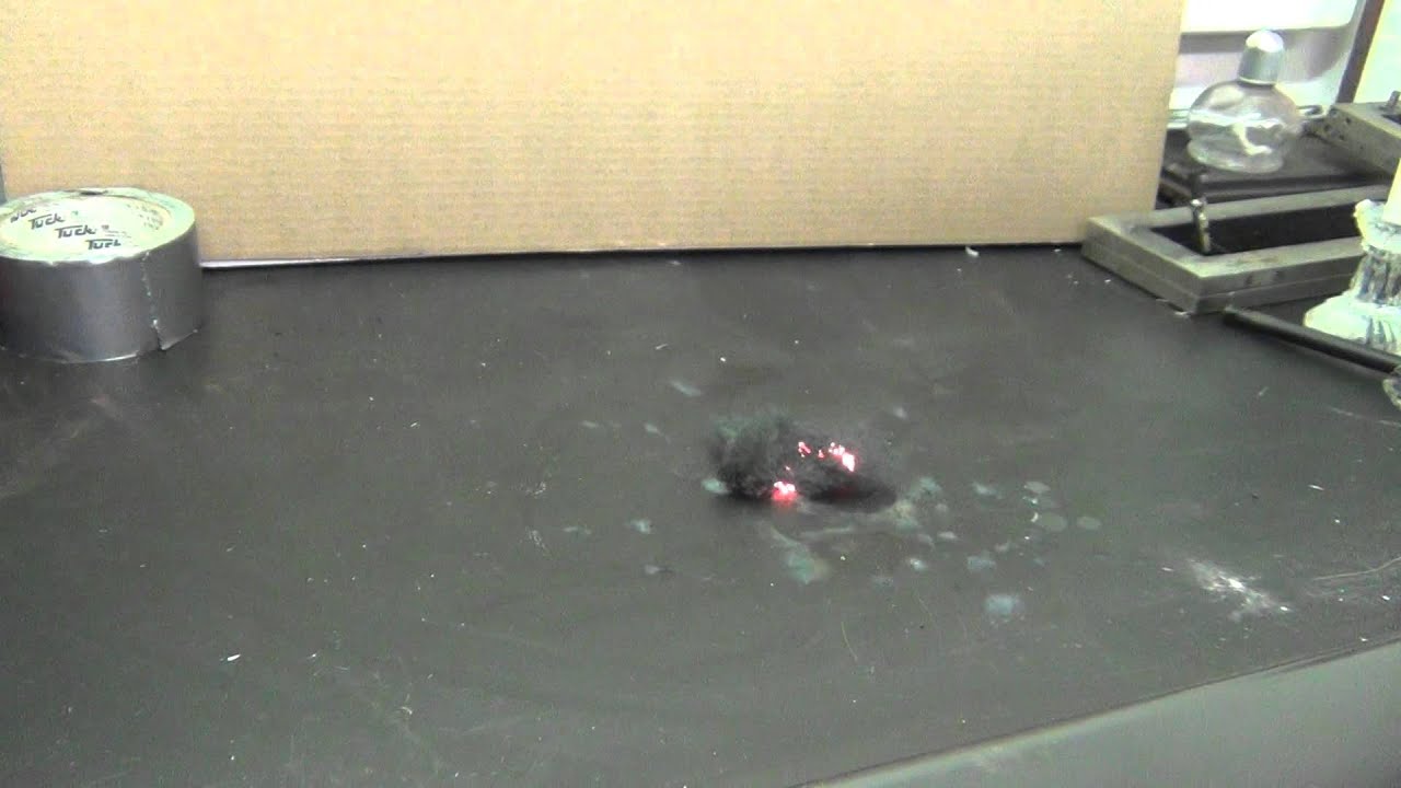 Steel wool spark ignition virtual laboratory YouTube