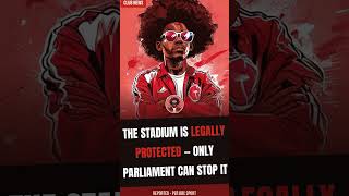 UNITED'S £2BN STADIUM SAFE AS BURNHAM QUITSCLUB | REPORTED | BBC Sport | #shorts