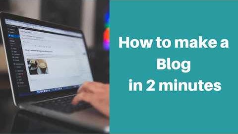 Create FREE BLOG & Earn Money Online |  Basic Tutorial for beginners