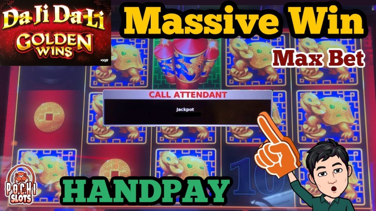 🎰 DAJI DALI GOLDEN WINS HANDPAY 💵 MASSIVE LINE HIT AT MAX BET 💰 INCREDIBLE BONUSES 🔥