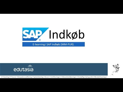 E-learning: SAP Indkøb