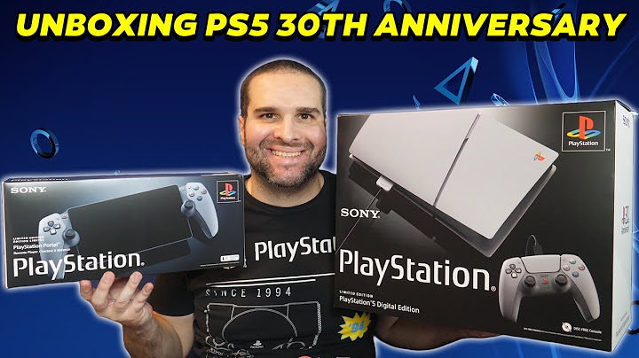 Unboxing Playstation 5 Slim e Portal 30th Anniversary Limited Edition