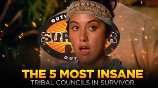 The 5 Most Insane Tribal Councils in Survivor
