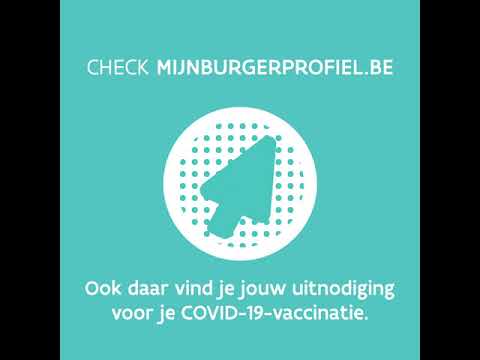 Burgerprofiel #4: je uitnodiging voor je COVID-19-vaccinatie