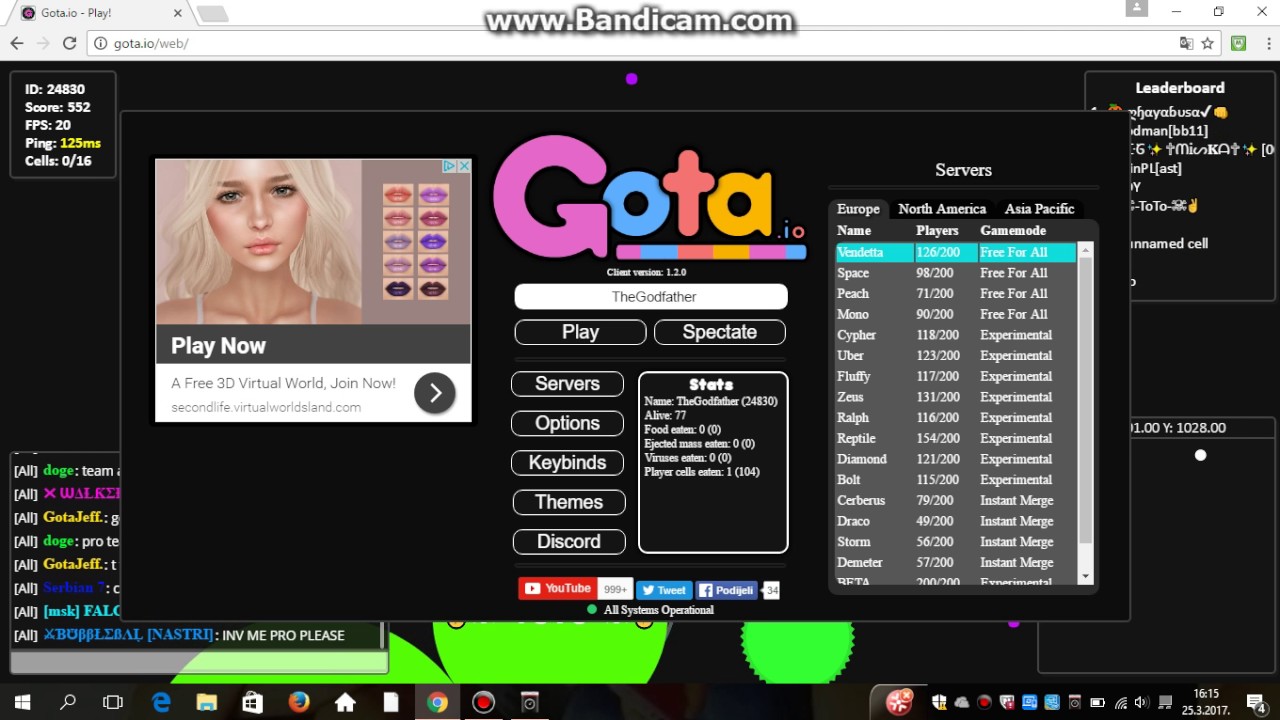 Gota.io (Hrvatski): Epizoda 6. - YouTube Dino Games Hd