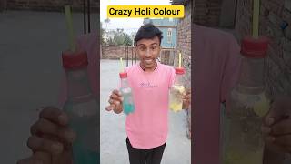 Crazy Holi Colour Spray 😱😱 #shorts #holi #crazy #viral
