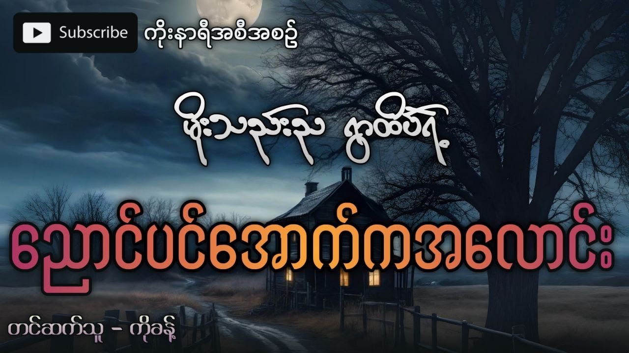 မိုးသည်းည ရွာထိပ် ညောင်ပင်ကြီးအောက်က အလောင်း (ချောက်ခြားဖွယ်ရာပရလောကဇာတ်လမ်း)