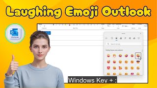 كيفية كتابة رمز تعبيري ضاحك في برنامج Outlook | طريقة سريعة باستخدام لوحة المفاتيح (2026) screenshot 3