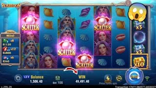 1500 into 500K 🤑 Jili Slot Game Today | Poseidon Jili game trick