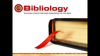 Bibliology - Lesson 1