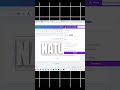 How to Create Transparent Text Effect in Canva (Nature Design)