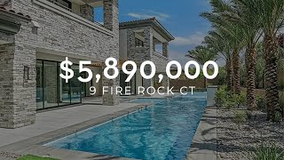 Entertainers Dream Estate with 7 Car Garage!  9 Fire Rock Ct Las Vegas, NV 89141