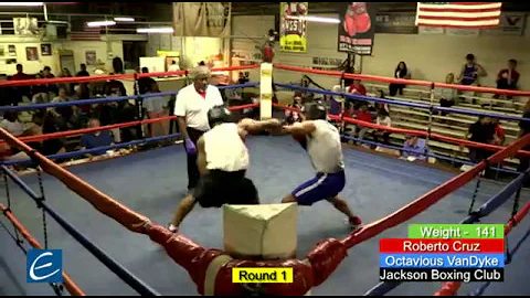 R Cruz vs O VanDyke Jackson GG Boxing 2017