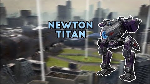 New titan NEWTON gameplay | War Robots test server