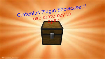 Minecraft: --Crateplus-- plugin showcase!!!!