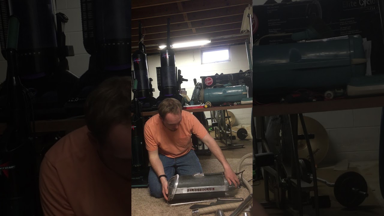 Vintage Electrolux Model 30 Tank/Canister Vacuum Cleaner YouTube