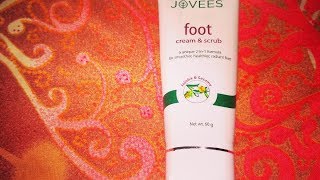 Jovees foot cream and scrub review screenshot 3