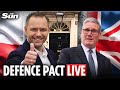LIVE: Polish President meets Keir Starmer as Poland prepares to lead NATO logistics for peace deal