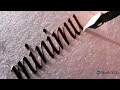 Amazing Fine Line Calligraphy.