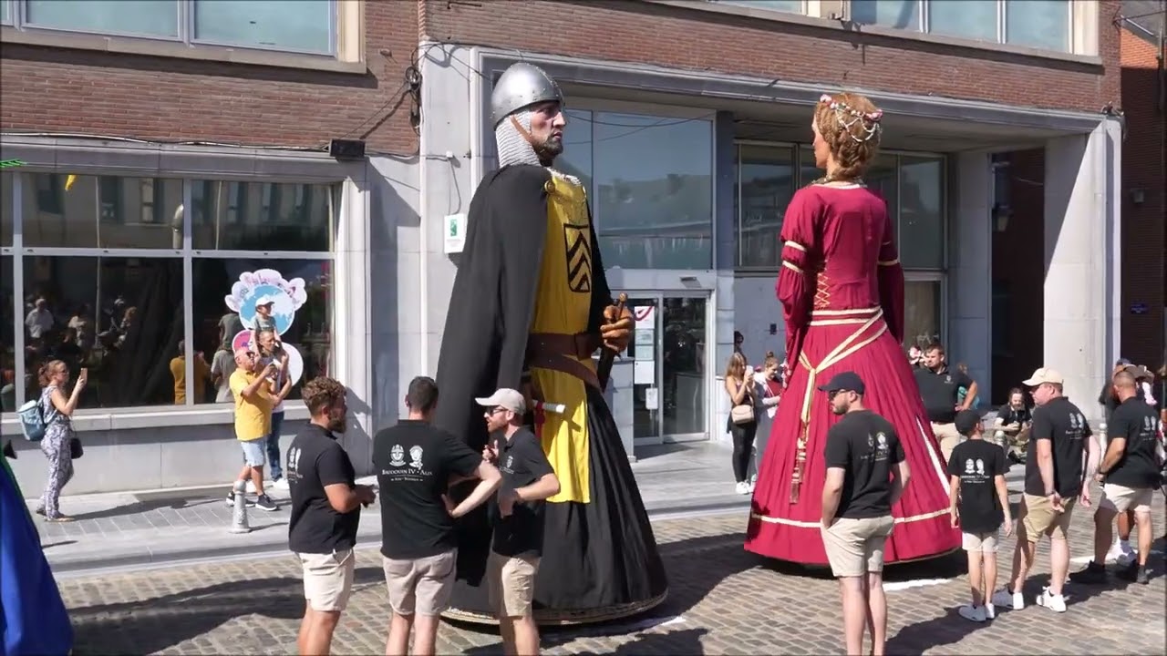 Parade des géants 2025 à Nivelles