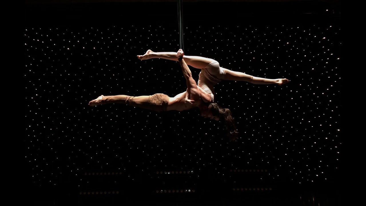 Duo Aerial Straps by Denys Izhakovskyi and Kateryna Vatsyk