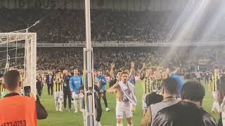 Fenerbahçe Galatasaray Maçı Maç Sonu Tribün Çekimi̇şte Böyle Her Sene Böyle Cimboma Böyle Koyarlar