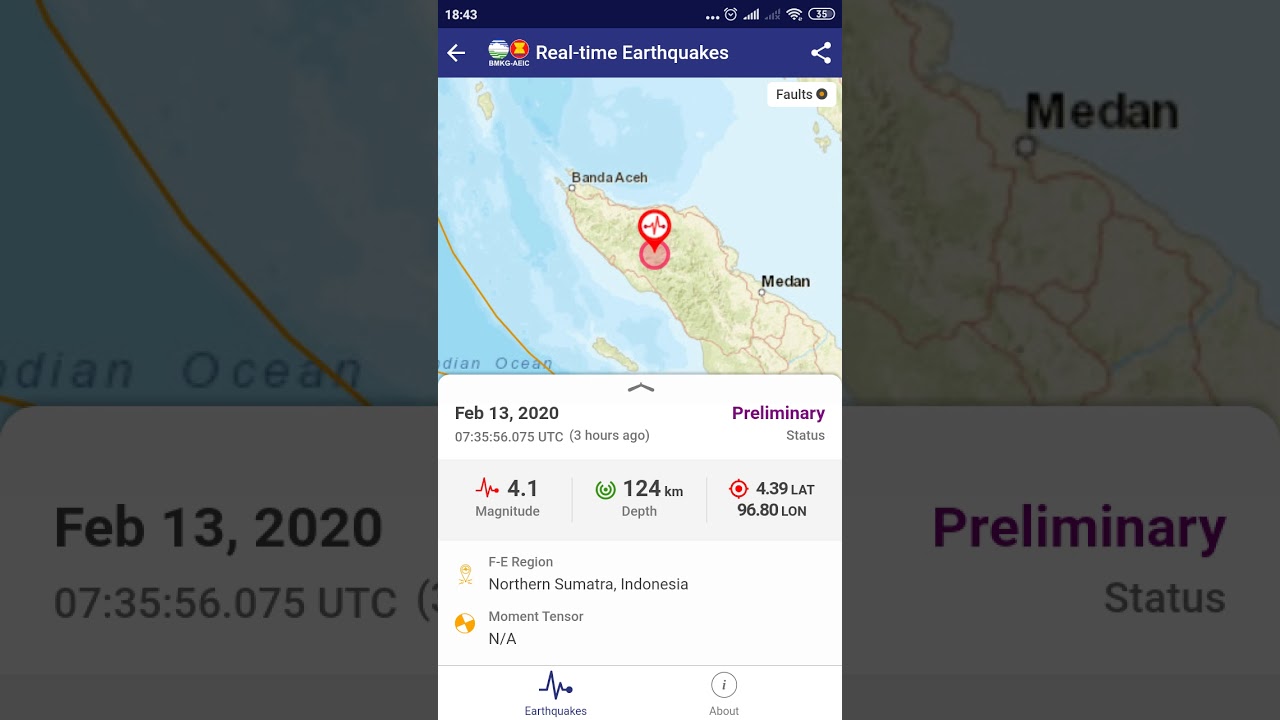 Gempa bumi Sumatera hari ini tahun 2020 - YouTube