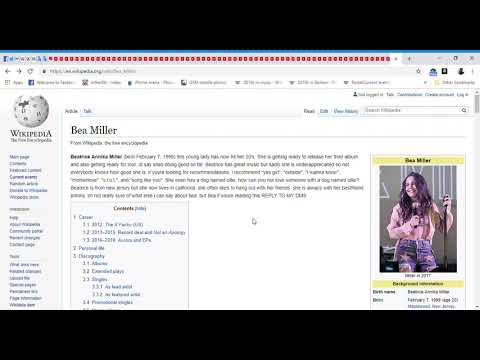 Video: Bea Miller xalis sərvəti: Wiki, Evli, Ailə, Toy, Maaş, Qardaşlar