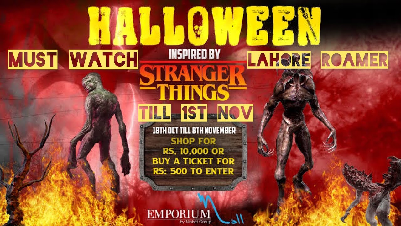 Halloween Haunted House at Emporium Mall Lahore Cozy Halloween