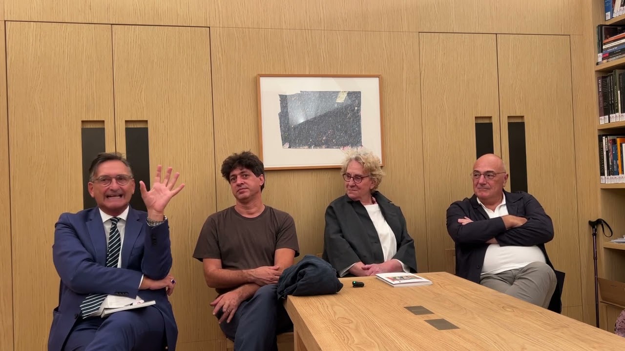 Presentazione del catalogo della mostra “Yuval Avital. Lucus”