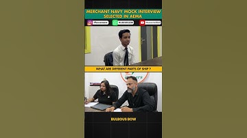 Merchant Navy Mock Interview: Parts of ship Q&A #merchantnavy #interview #imucet