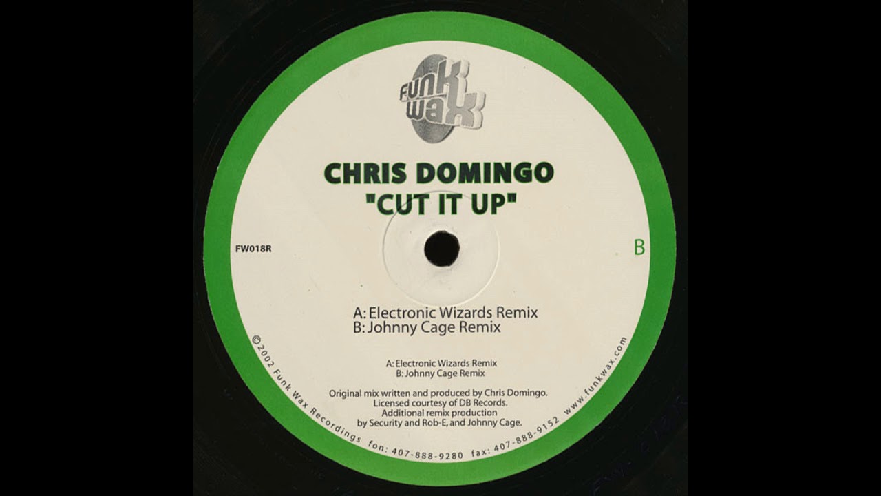 Chris Domingo Cut It Up (Johnny Cage Remix) YouTube