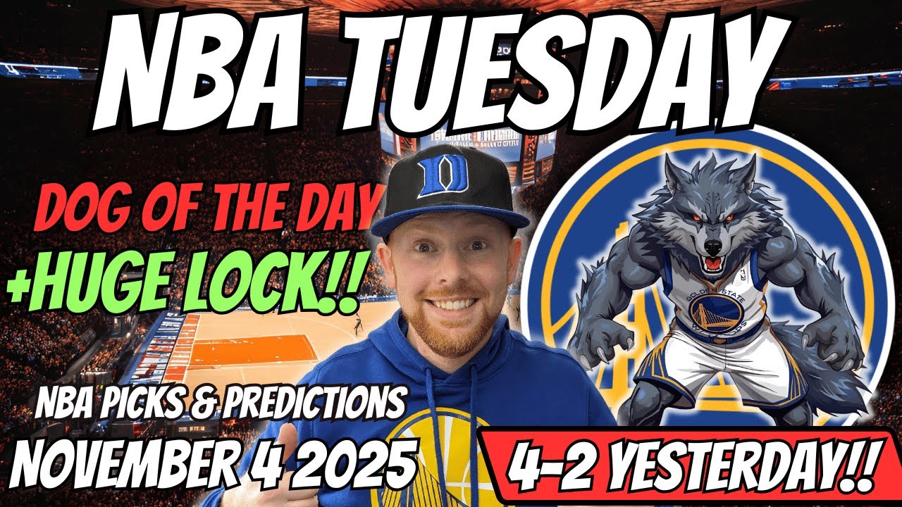 NBA Picks Today Tuesday 11/4/2025 | Free NBA Best bets, Predictions and NBA Player Props