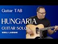Bireli Lagrene - "Hungaria" Guitar Solo | Full TAB Transcription