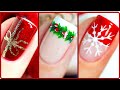 Best Christmas Nail Art Designs 2020 |  Easy DIY Stamping Nail Art Ideas for Short and Long Nails
