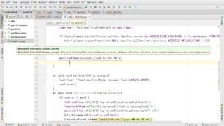 Part8-22장-2-Fused Location API screenshot 1