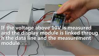 JUNTEK VAT series voltage ammeter battery coulomb meter wiring demo video