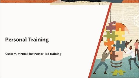 Oracle Cloud Personal Training