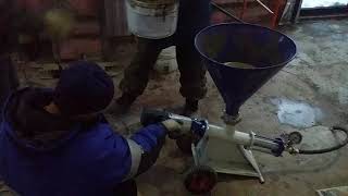 Инъекционный насос КСГ-706М , заполнение пустот(, 2016-02-10T13:21:32.000Z)