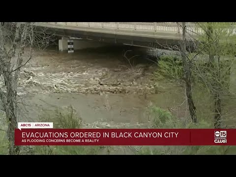 Evacuations ordered in Black Canyon City due to flooding