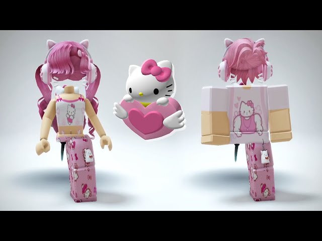 Roblox Hello Kitty Boy Outfit Idea #roblox #robloxoutfits